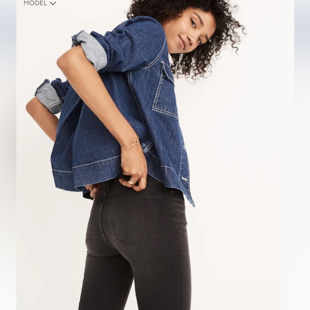 Madewell cali demi boot black jeans - Picture 4 of 10